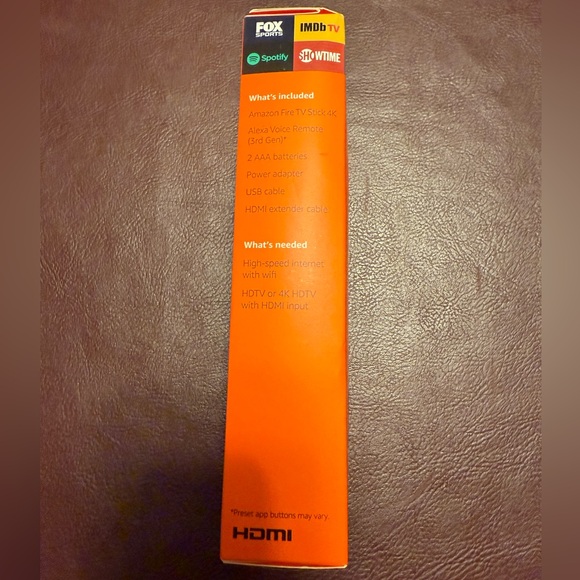 Amazon New 4k Fire Stick - Picture 4 of 5